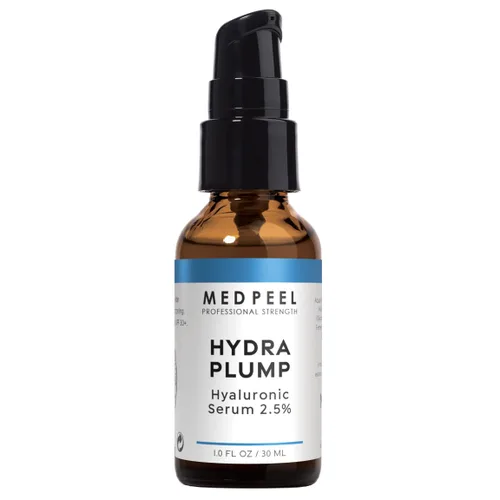 Vista 2 de MedPeel Hydra-Plump - Suero de ácido hialurónico 2.5%, suero facial ligero, hidratación profunda para la piel seca envejecida y brillo saludable