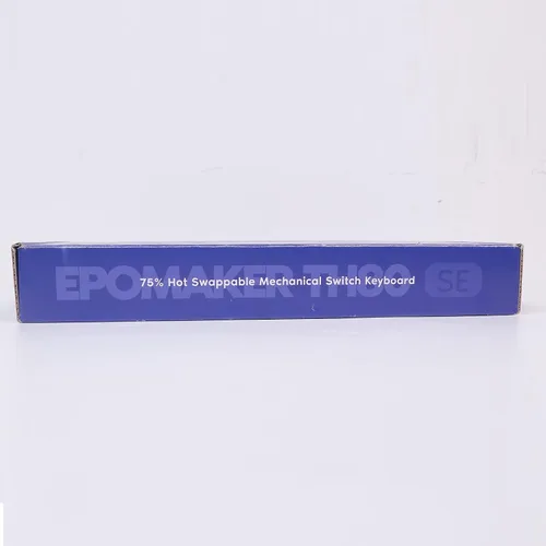 Vista 12 de EPOMAKER TH80 SE Junta 75% teclado mecánico, NKRO intercambiable en caliente RGB 2.4Ghz Bluetooth 5.0 Teclado para juegos con cable con espuma