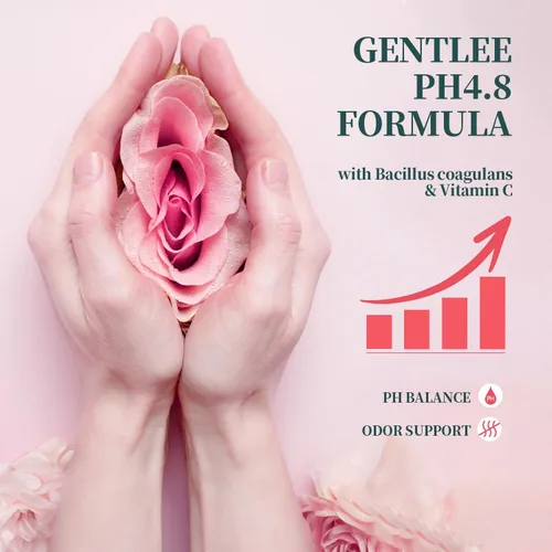 Vista 3 de Gomitas de Piña para Mujeres Equilibrio de pH, Probióticos Femeninos para la Salud Vaginal, Gomitas Nutritivas Femeninas, Apoyo Inmunológico