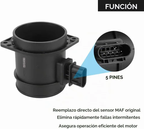Vista 5 de Sensor de flujo de masa de aire para Buick Chevy Cadillac 15875837