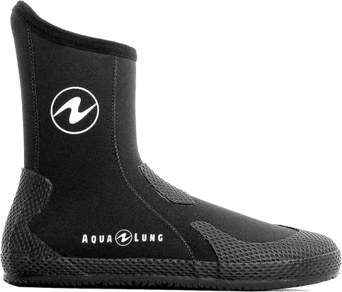 Vista 9 de AQUALUNG Unisex Superzip Dive Boots - Warm Ergonomic Protective Neoprene Scuba Diving Boots with Non-Corrosive YKK Zippers, Elastic Cuff Binding &