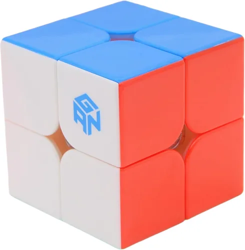 Vista 7 de Bukefuno GAN 251 Air 10th Anniversary Edition 2x2 Cubo mágico magnético GAN 251 Air M 2x2x2 cubos sin calcomanías Gans Mini imanes