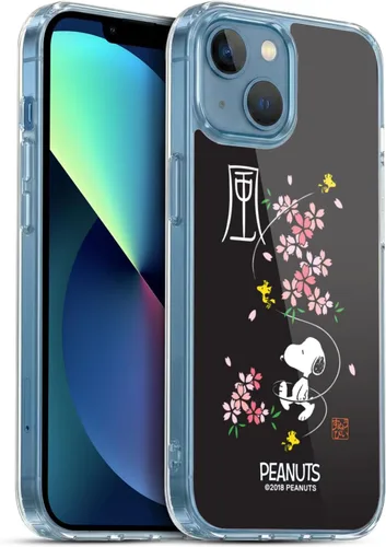Vista 99 de Carcasa de gel para iPhone 7 Plus/iPhone 8 Plus, diseño de Snoopy Oriental de Peanuts, Badges