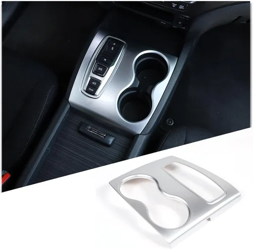 Vista 8 de Cubierta del panel de la palanca de cambios para Honda Pilot 2016-2022/Ridgeline 2020-2023/Passport 2019-2023, accesorios de plástico ABS para Azul