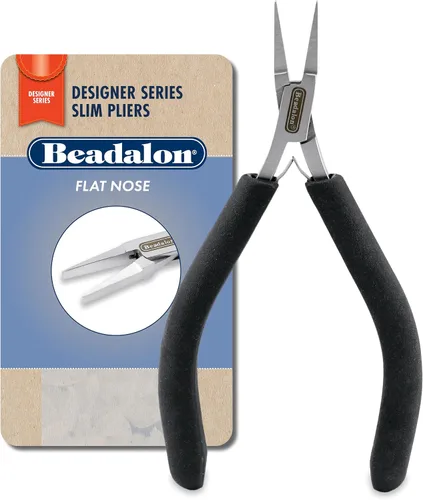 Vista 8 de Beadalon Designer Series - Alicates delgados con punta de cadena, color Negro