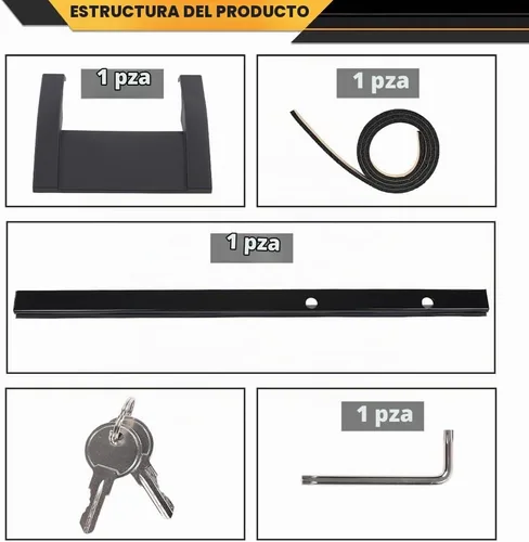 Vista 5 de CNNELL Escalera de acceso lateral para portaequipajes compatible con Land Rover Defender 90/110 2020-2023 L663