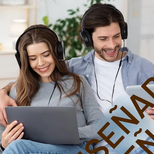 Vista 7 de Sonitum Juego de auriculares y micrófono de alta calidad para el aula, auriculares estéreo con micrófono y almohadillas giratorias suaves