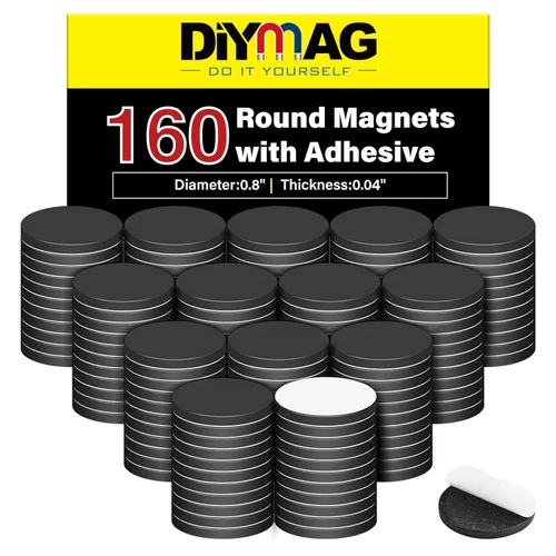 Vista 7 de DIYMAG Ganchos Magnéticos, 30 Libras Resistente de Servicio Pesado Gancho Magnético de Crucero para Aula, Refrigerador, Colgado, Cabinas, Parrilla