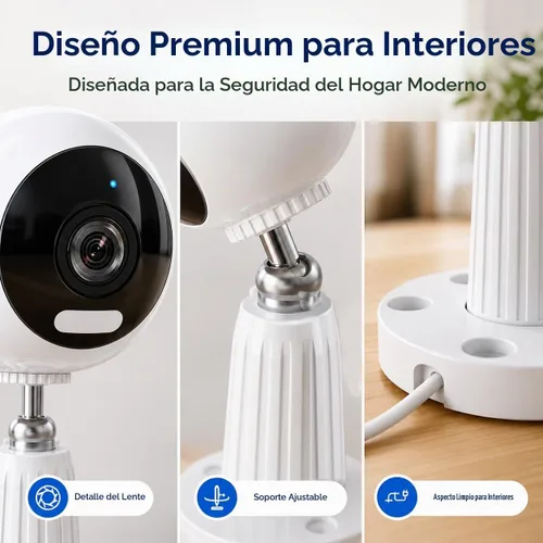 Vista 9 de Cámaras de 3MP para seguridad del hogar-exterior/interior, 5G/2.4G WiFi