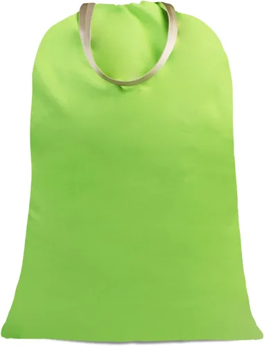 Vista 19 de Sanlykate Bolsa grande de lona de algodón con cordón y asas, organizador de ropa sucia resistente y duradero, bolsa de almacenamiento resistente a