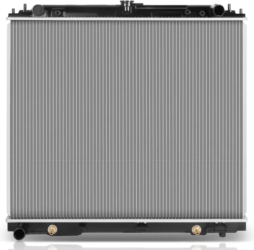 Vista 99 de SCITOO Conjunto de radiador de aluminio refrigerante del motor para 1986-1994 para Nissan D21 2.4L 3.0L 1987 para Nissan para Pathfinder 2.4L