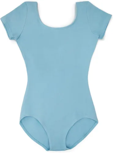 Vista 12 de Capezio malla de manga corta clásica para mujer Negro