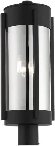 Vista 2 de Livex Lighting 22387-91 - Farol para exteriores, 3 luces, níquel