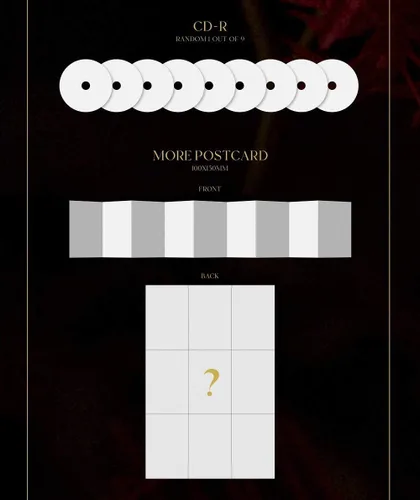 Vista 2 de TWICE [MORE & MORE] 9th Mini Album 3 Ver SET 3 CD+3 Photo Book+15 Card SEALED+TRACKING CODE K-POP SEALED