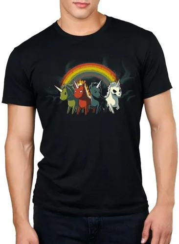 Vista 3 de TeeTurtle Cuatro unicornios del apocalipsis