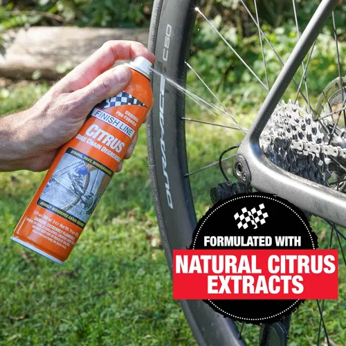 Vista 3 de Finish Line Citrus Bike Desengrasante biodegradable 18 oz Aerosol