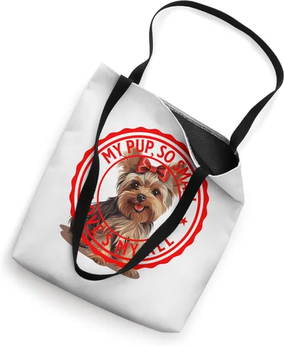 Vista 2 de Bolso tote Sweet Yorkshire Terrier para cachorros