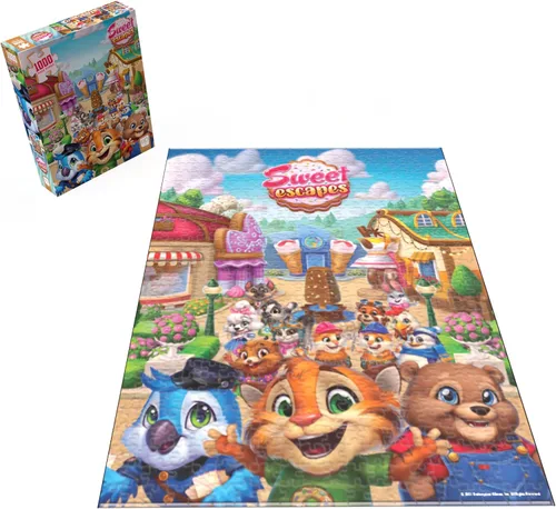 Vista 5 de Sweet Escapes Welcome to Sweet Escapes - Rompecabezas de 1.000 piezas