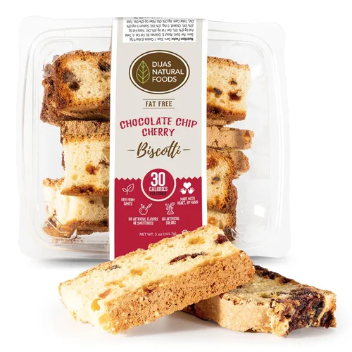 Vista 11 de DIJAS Natural Food s, Galleta de biscotti sin grasa, ingredientes naturales sin conservantes, delicioso aperitivo bajo en calorías (5 onzas)