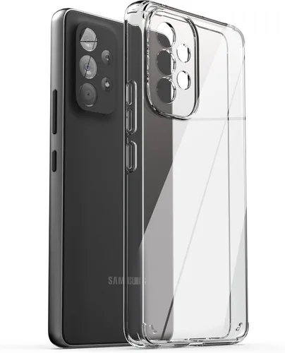Vista 2 de Encased Funda para cinturón para Samsung A53 5G transparente con clip de funda (Galaxy A53-5G)