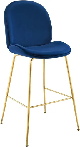 Vista 17 de Modway EEI-3548-BLK - Silla de comedor de terciopelo de alto rendimiento, patas de acero inoxidable, color negro