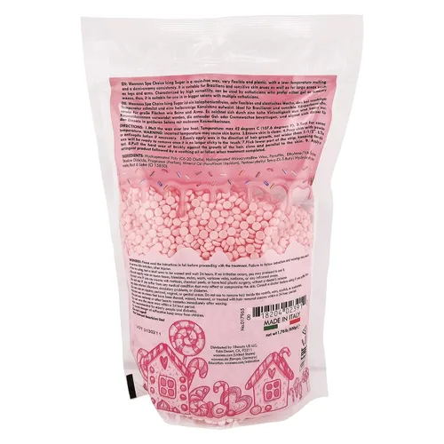 Vista 2 de Waxness Spa Choice - Cera dura cremosa sin colofonia, azúcar glaseada, 1,76 lb 28.22 oz