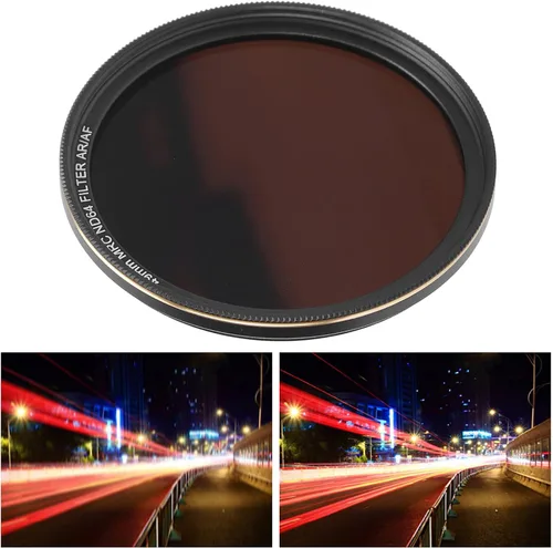 Vista 4 de Filtro de lente de atenuación ND MRC ND64 con revestimiento multicapa para SLR sin espejo de densidad neutra Kit de filtro de fotografía Filtros