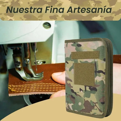 Vista 6 de Carpeta militar del anillo de la cubierta 6 del cuaderno del ejército