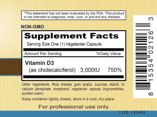Vista 3 de Priority One Vitaminas Sun D3 3,000 90 Cápsulas Vegetarianas - La Forma Más Biodisponible de Vitamina D (colecalciferol).*