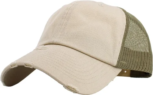 Vista 9 de KBETHOS - Gorra de béisbol ajustable de algodón desgastado vintage para papá, estilo polo, camionero, unisex Negro