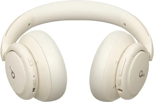 Vista 8 de Soundcore Q30 de Anker, Audífonos híbridos con cancelación activa de ruido, múltiples modos, audio de alta resolución, EQ personalizado a través