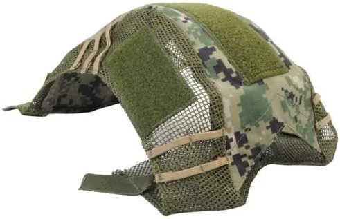 Vista 9 de DLP Tactical Funda para casco compatible con MICH, OPS-Core Fast y cascos de combate similares