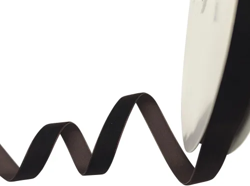 Vista 100 de Chenkou Craft Cinta de Terciopelo Beige 25 Yardas 1/4" Lotes a Granel (Beige, 1/4"(6mm))