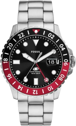 Vista 13 de Fossil Men's Watch, Blue Quartz Stainless Steel Dive-Inpired Watch for Men