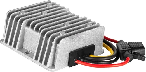 Vista 3 de Regulador de convertidor de voltaje CC 36V 48V reductor de voltaje a 12V 10A 120W, reductor de voltaje impermeable, módulo de fuente de alimentación