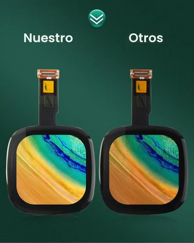 Vista 2 de para Fitbit Versa 3 Kit de reemplazo de pantalla para Fitbit Versa 3 FB511 pantalla LCD para Fitbit Sense FB512 reemplazo de la Asamblea