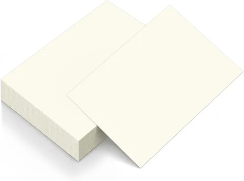 Vista 13 de Goefun 50 hojas de cartulina blanca de 8.5 x 11 pulgadas, papel de Blanco