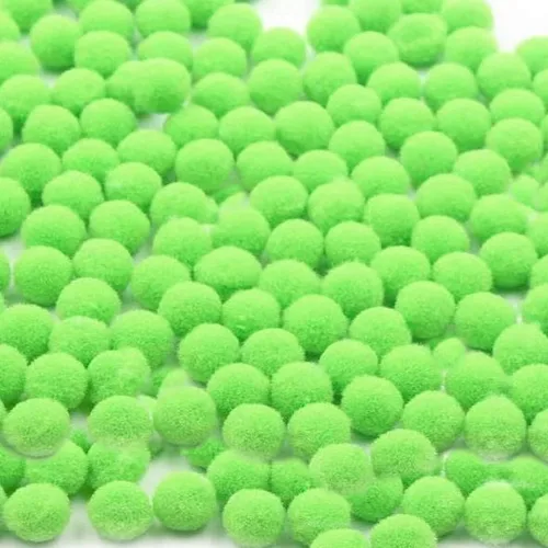 Vista 17 de 1000 pompones para manualidades de 1 pulgada, bolas de pompón mullidas de Navidad, pequeñas bolas de pompones para manualidades, proyectos