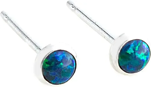 Vista 57 de Aretes pequeños de plata de ley para cartílago, tragus, hélix, múltiples piercings hipoalergénicos, piedra natal para mujer, juego de bisel