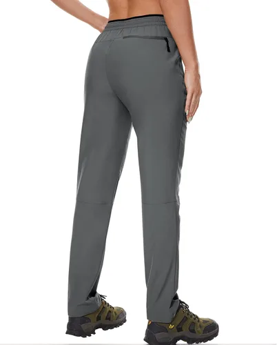 Vista 4 de SPECIALMAGIC Womens Hiking Pants Lightweight Quick Dry Cargo Pants Water Resistant Travel Work Pant
