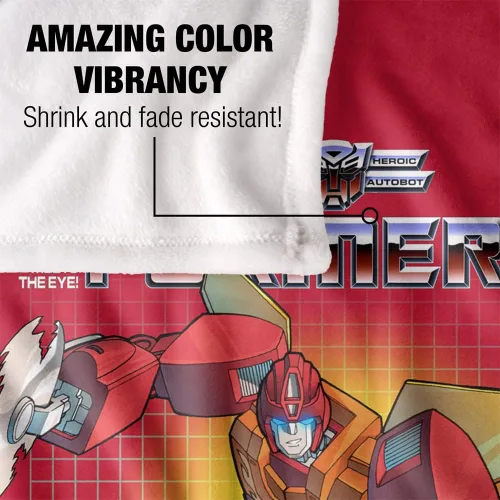 Vista 4 de Transformers Hot Rod Silky Touch Manta súper suave de 36 x 58 pulgadas
