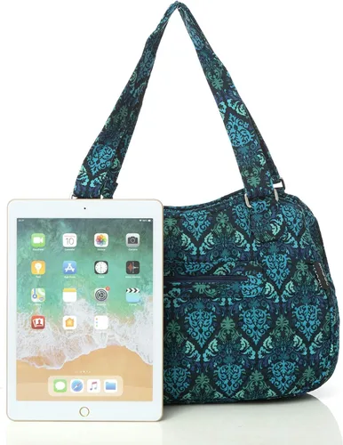Vista 6 de Bolsa de hombro con algodón acolchado