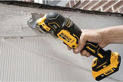 Vista 10 de DEWALT Multiherramienta oscilante de 20 V MAX XR, sin cables, motor sin escobillas de velocidad variable con luz LED, tiempo de funcionamiento