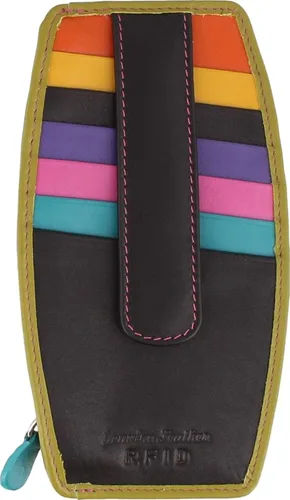 Vista 2 de Womens ILI Leather Credit Card Wallet