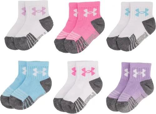 Vista 5 de Under Armour Paquete múltiple de calcetines para niña