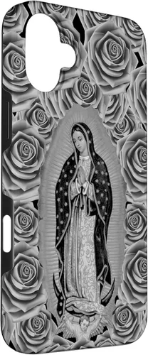 Vista 58 de Funda para iPhone 11 Nuestra Señora Virgen De Guadalupe Virgen María Floral