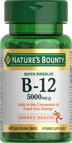 Vista 9 de Nature's Bounty Vitamina B-12 500 mcg, 100 ea(Paquete de 3)