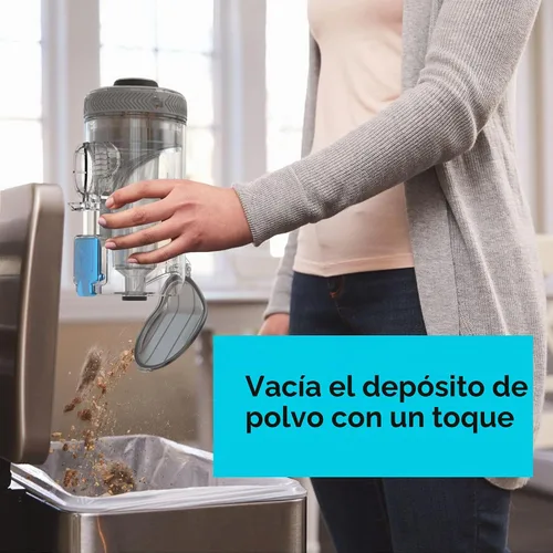 Vista 9 de Black+Decker Aspiradora inalámbrica, Powerseries Extreme, Aspiradora de palo recargable, cabezal intercambiable con accesorio para hendiduras