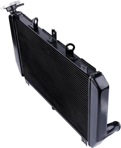 Vista 3 de TCT-MOTORPARTS Enfriador de radiador de aluminio apto para Kawasaki Z900 2017-2023 2022 2021 2020 negro