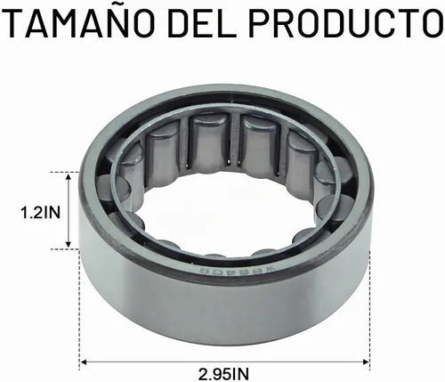 Vista 3 de Maxfavor 4 piezas de rodamiento de rueda trasera y conjunto de buje Compatible con Ford Ranger 1984-2009 / F-150 1983-2003 / Explorer 1991-2001